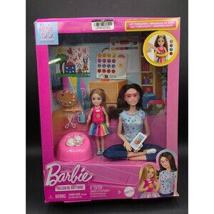 Barbie Art Therapist Dolls & Playset With Accessories 2023 Release Polka Dot